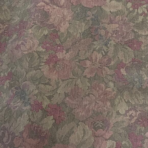 VTG London Fog Raincoat Women's 10 Dusty Floral Print Trench Coat Classic 80's - Picture 6 of 14